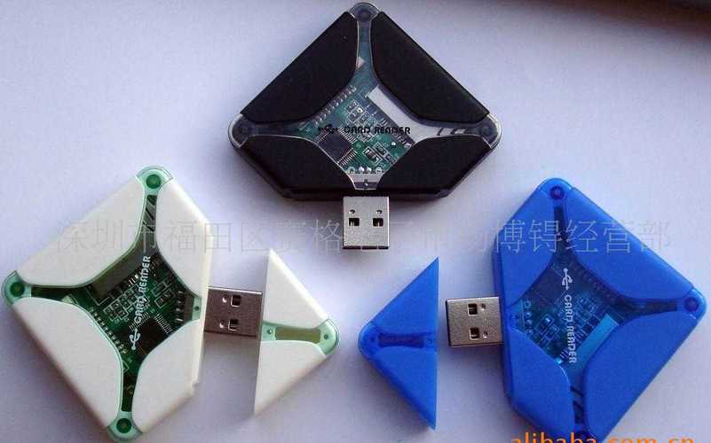 供应usb 多合一读卡器高清图片